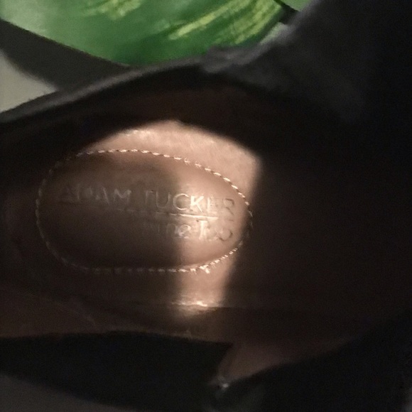 ADAM TUCKER ME TOO AJAY 14 Black Suede Ankle Boots - Picture 7 of 12